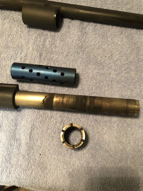 It has two rings, one with scallops. . Mossberg 930 piston upgrade